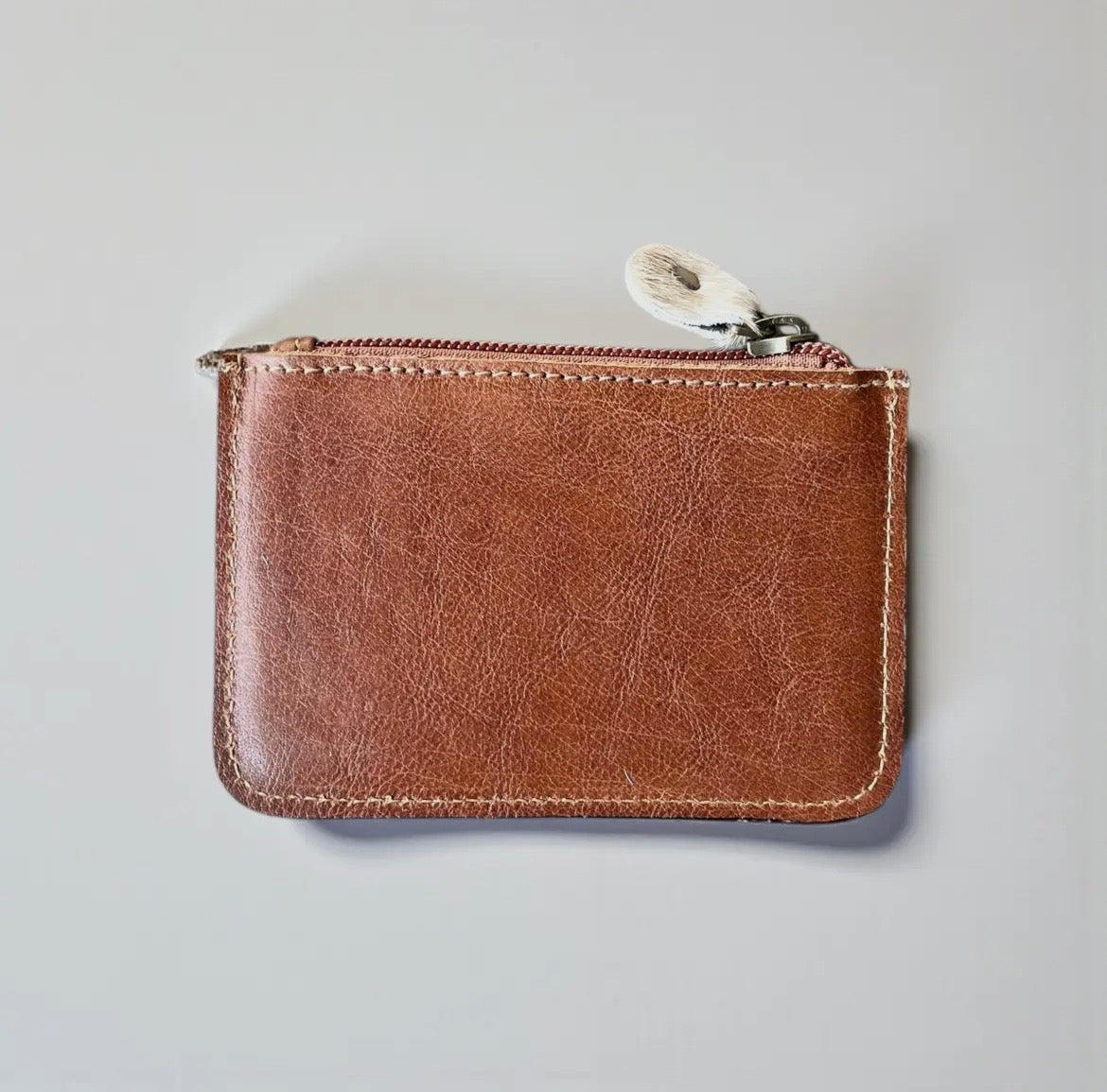 Cowhide Boot Coinpurse