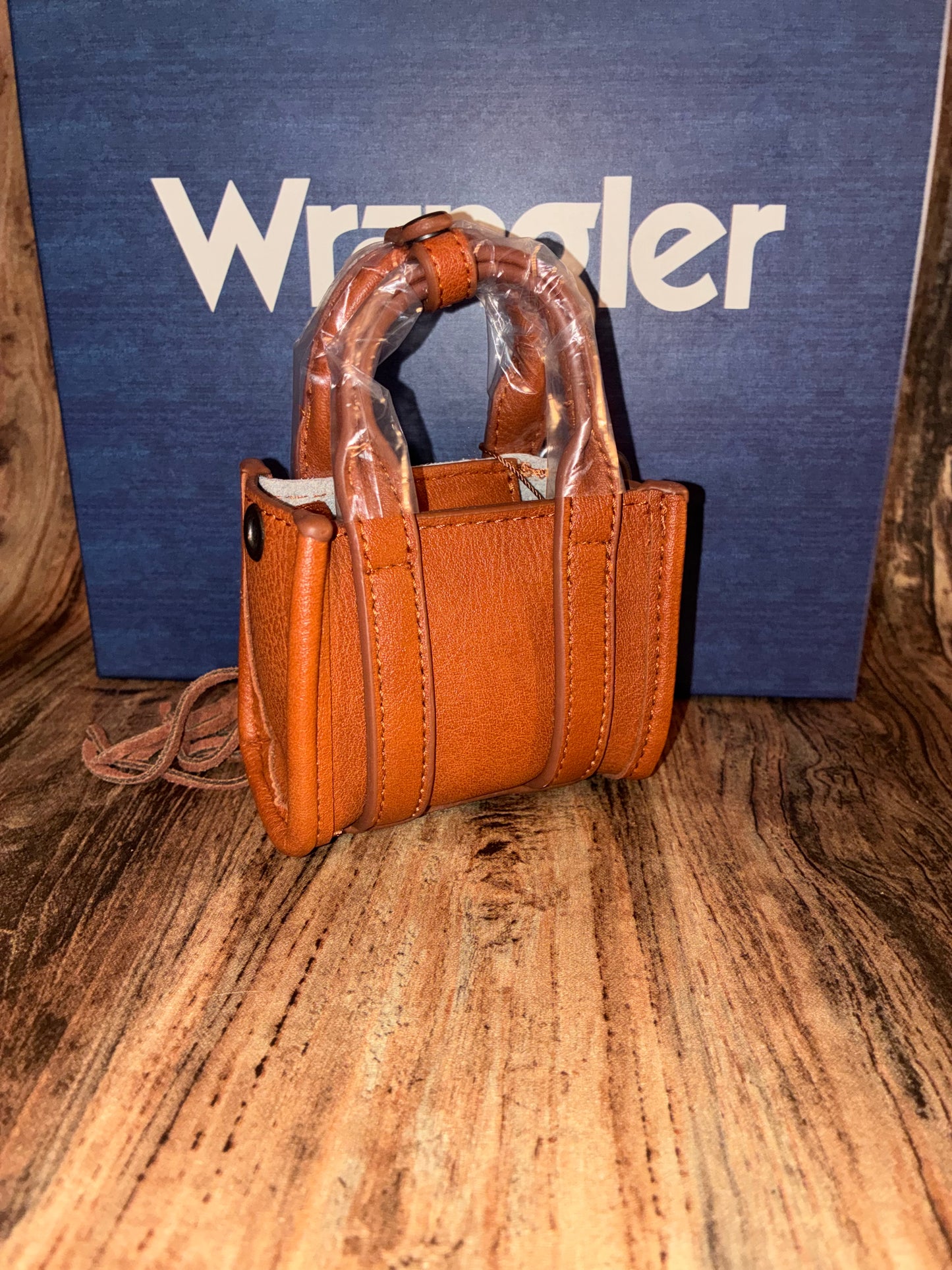 Wrangler Mini Tote Bag Key Chain