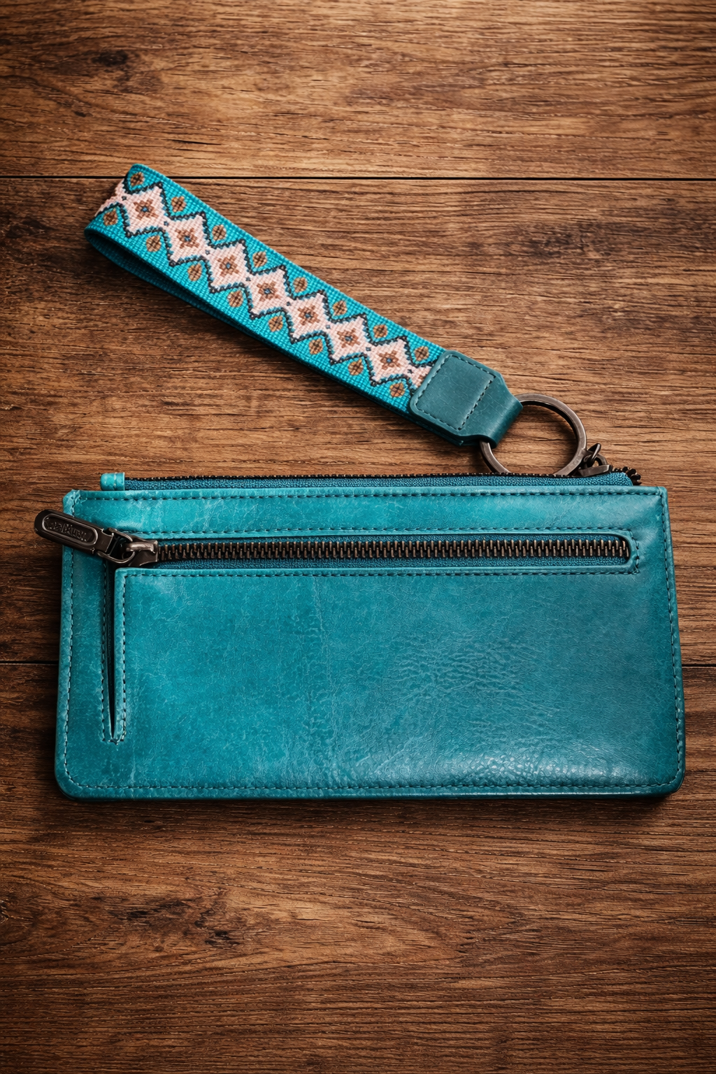 Wrangler Turquoise Aztec Wallet