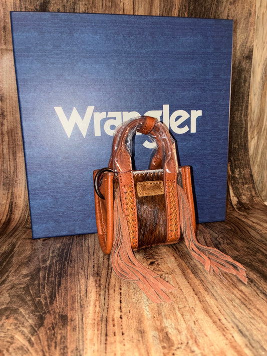 Wrangler Mini Tote Bag Key Chain