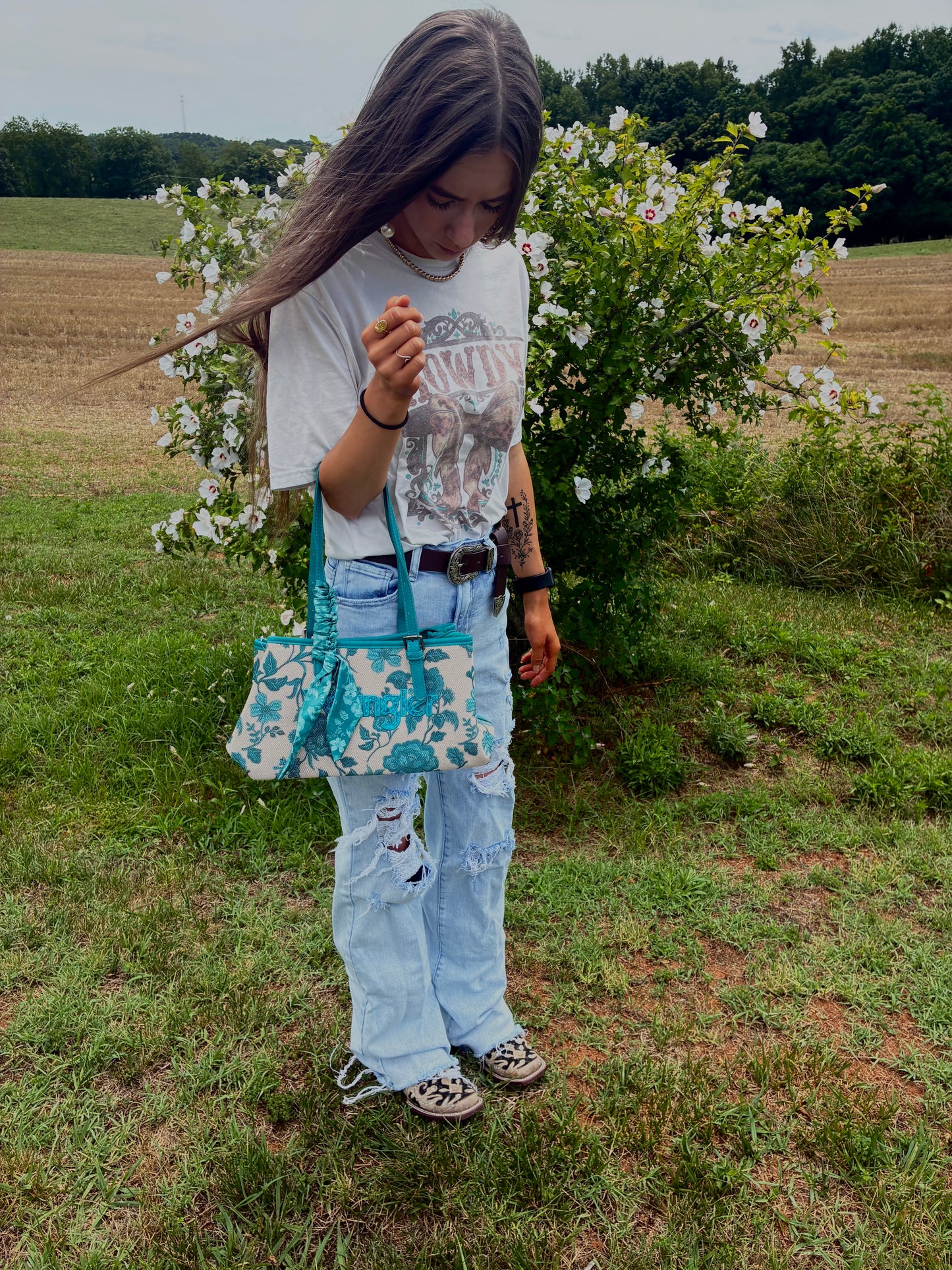 Wrangler Vintage Floral Purse