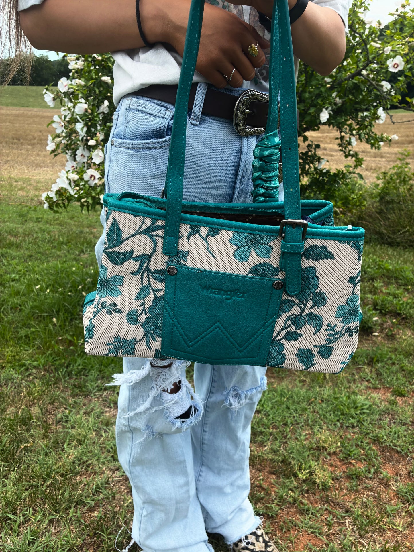 Wrangler Vintage Floral Purse