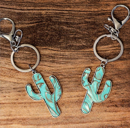 Cactus Keychain