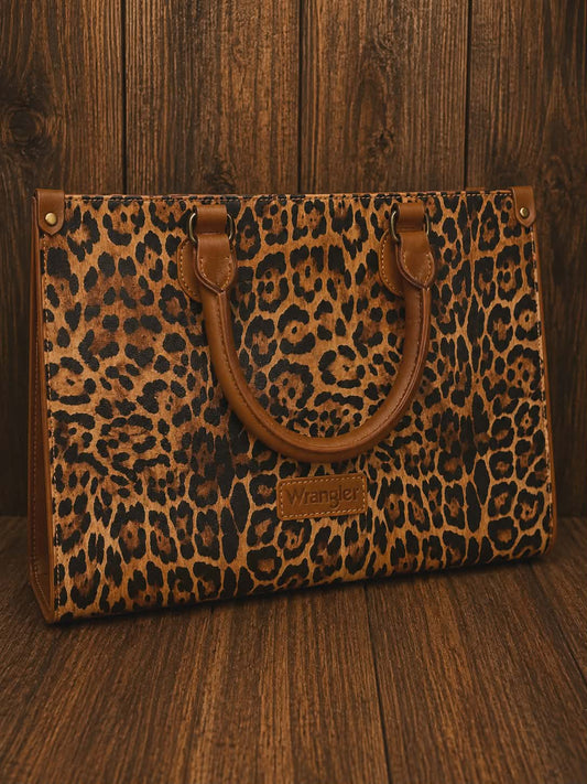 Wrangler Leopard Tote Bag